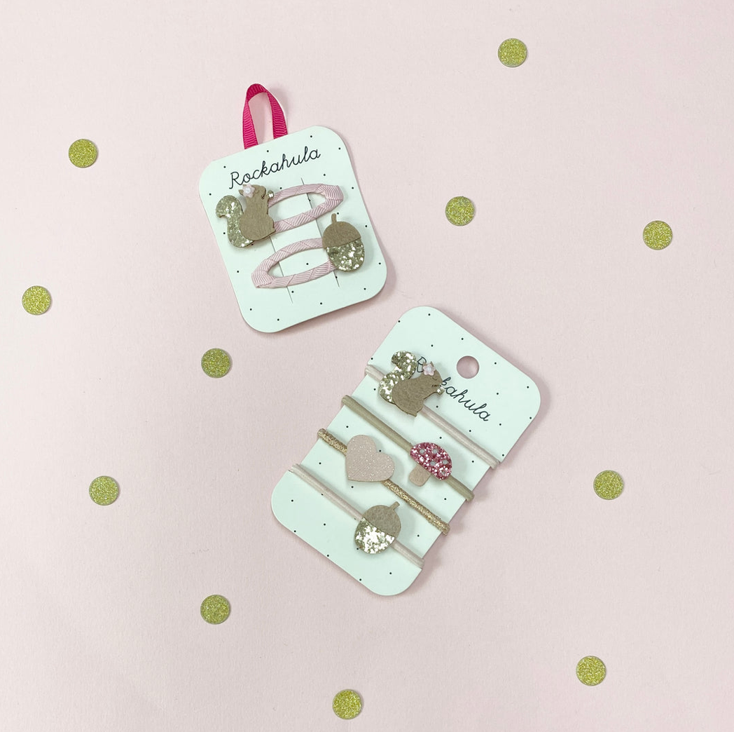 Sukie squirrel ponies hairbands