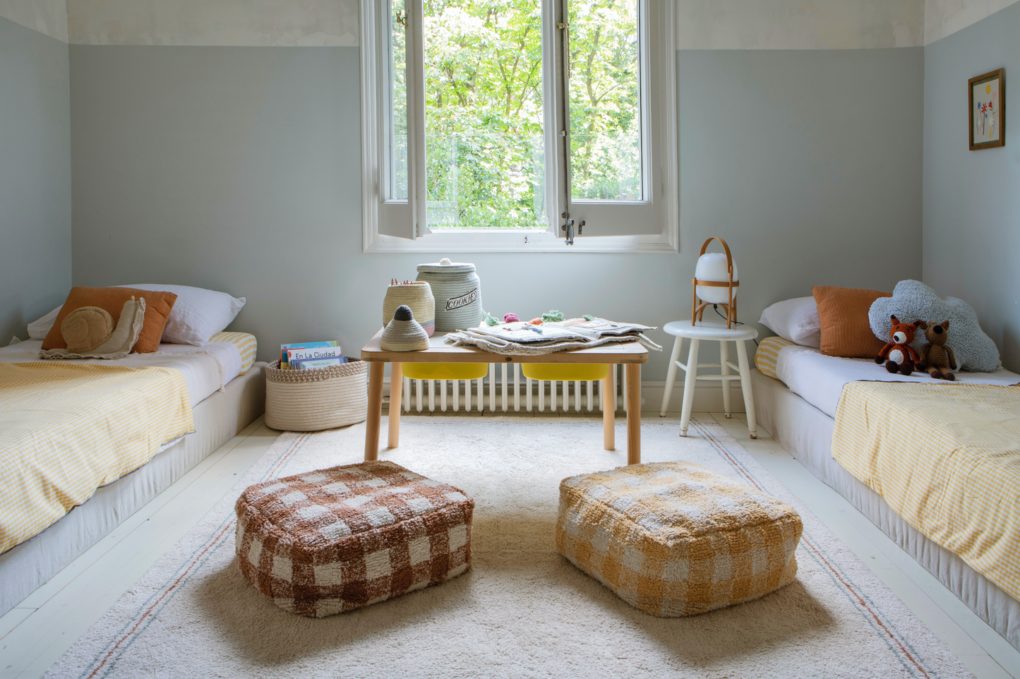 Pouf Vichy-Honey