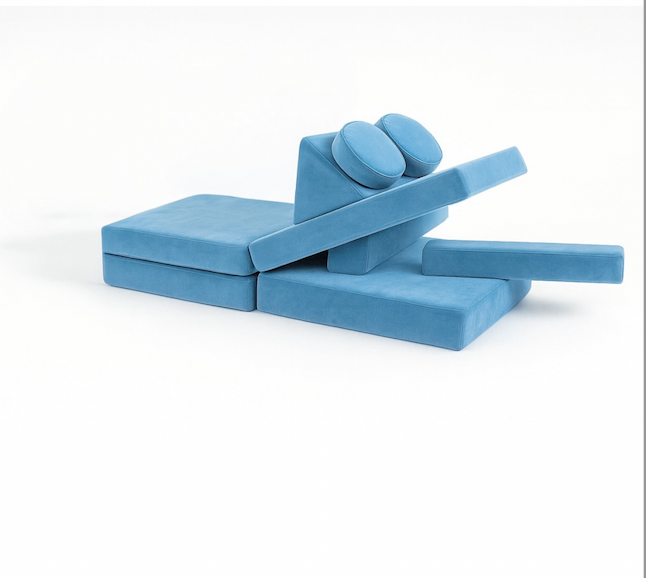 Play sofa circle bundle-Arctic Blue