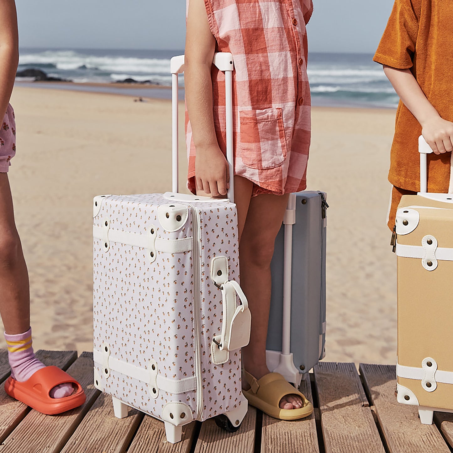 See-Ya suitcase -Leafed Mushroom