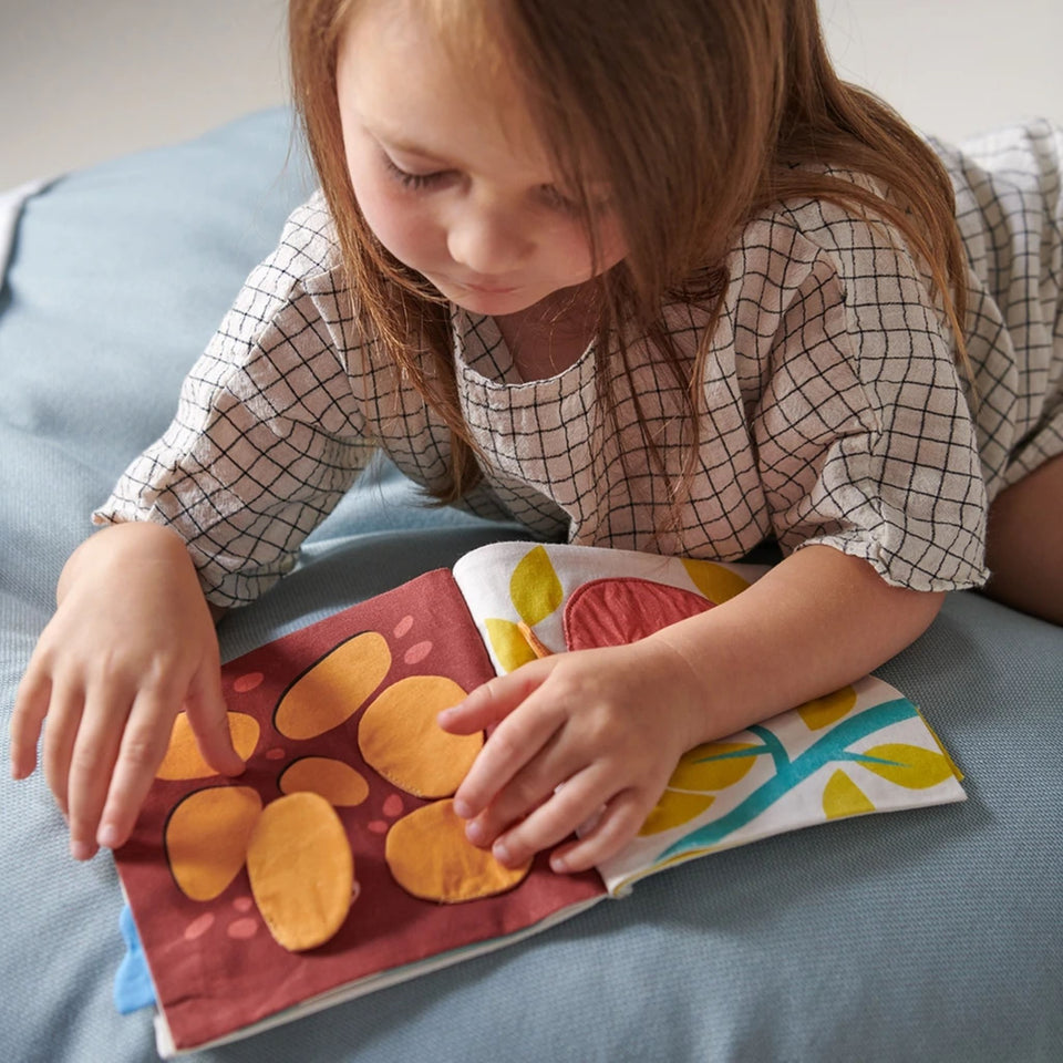 My Garden soft fabric baby activity book