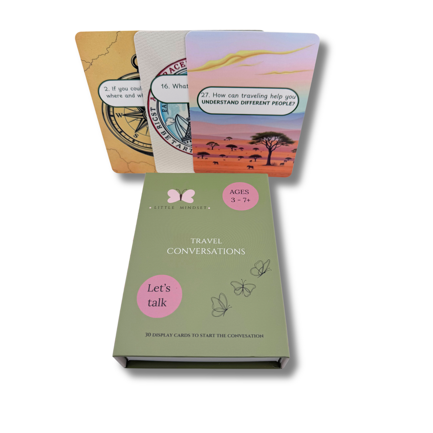 Travel Conversation flashcards set