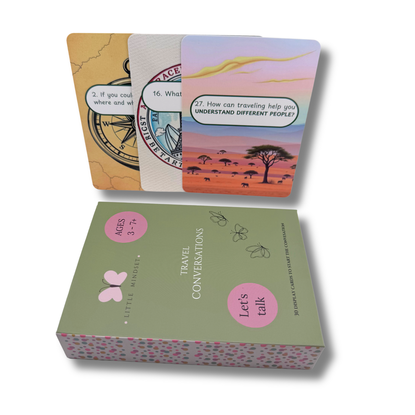 Travel Conversation flashcards set