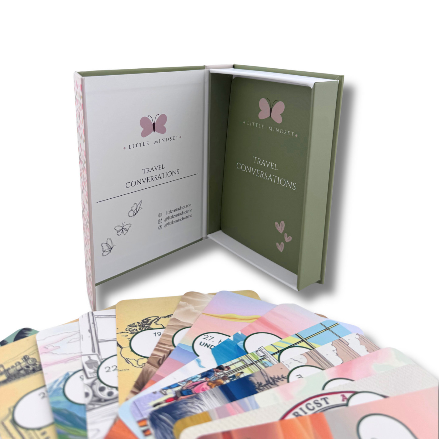 Travel Conversation flashcards set