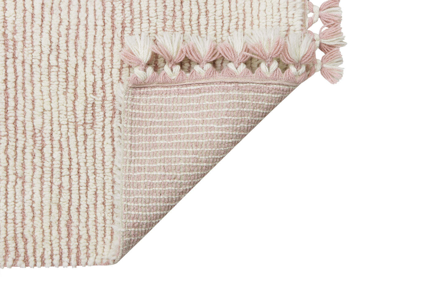 Woolable washable rug – Koa Pink