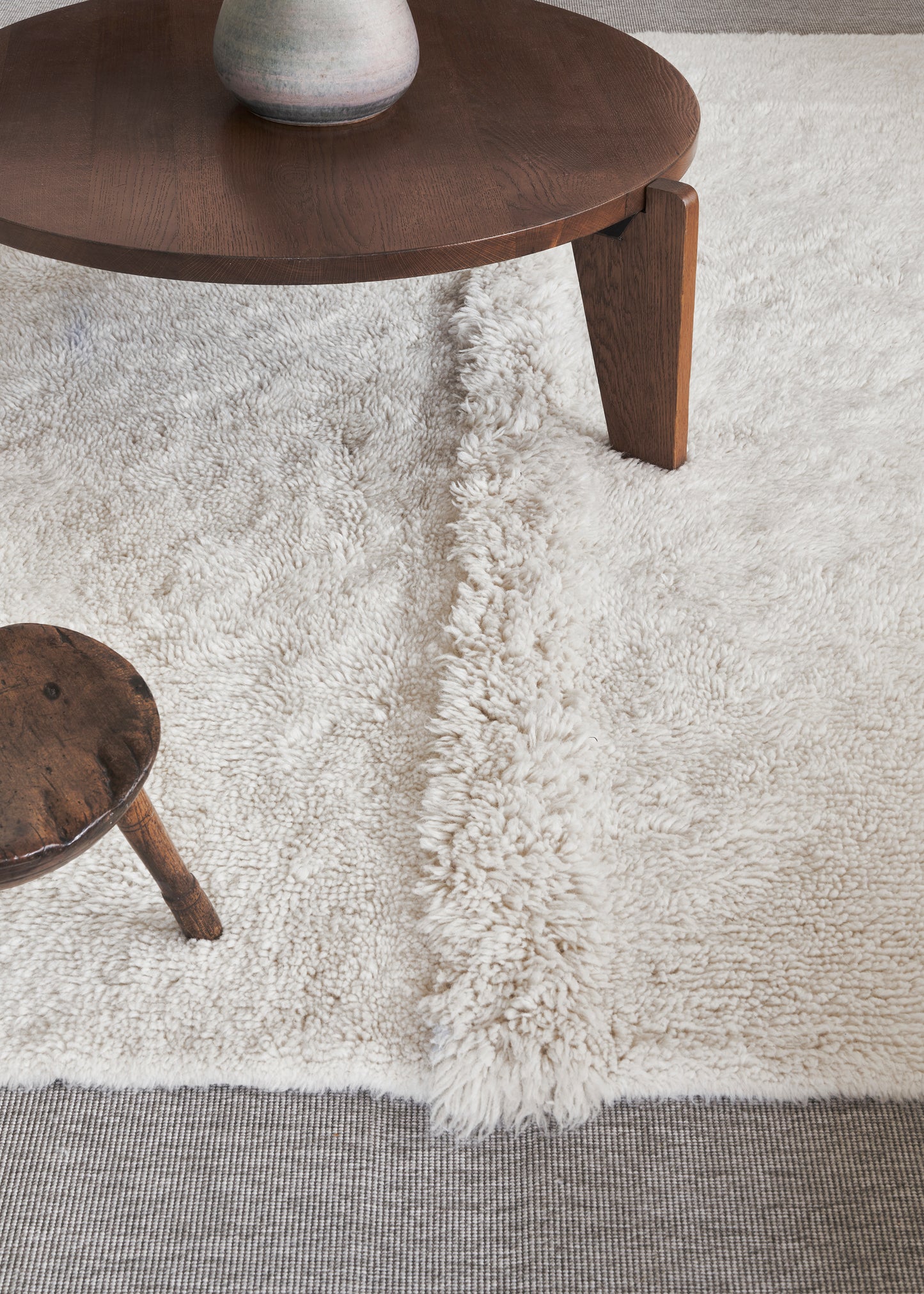 Woolable washable rug tundra – Sheep white – XXL