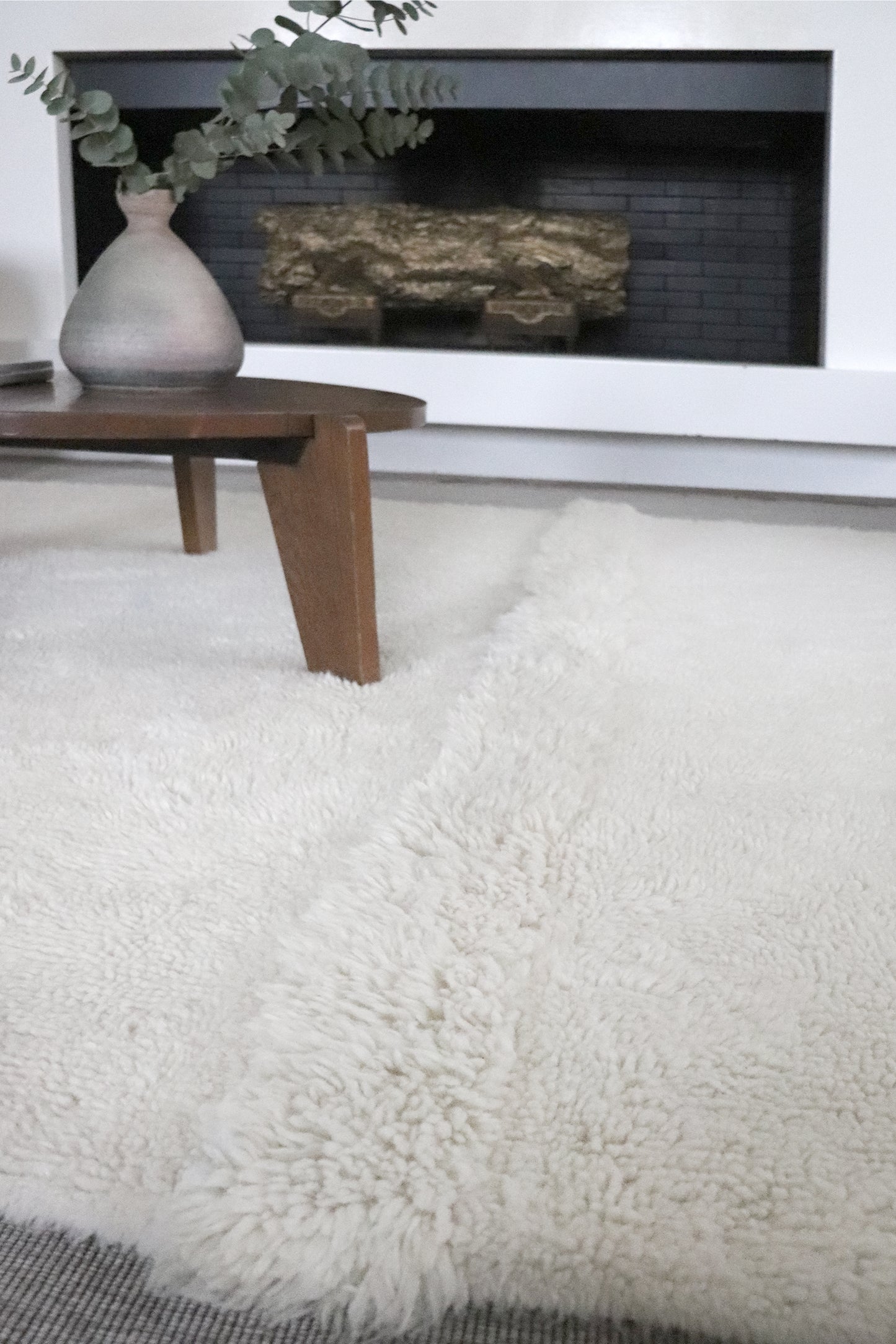 Woolable washable rug tundra – Sheep white – XXL