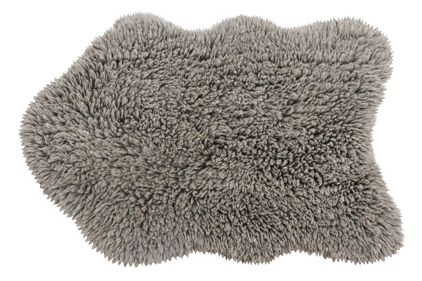 Woolly sheep rug- Grey