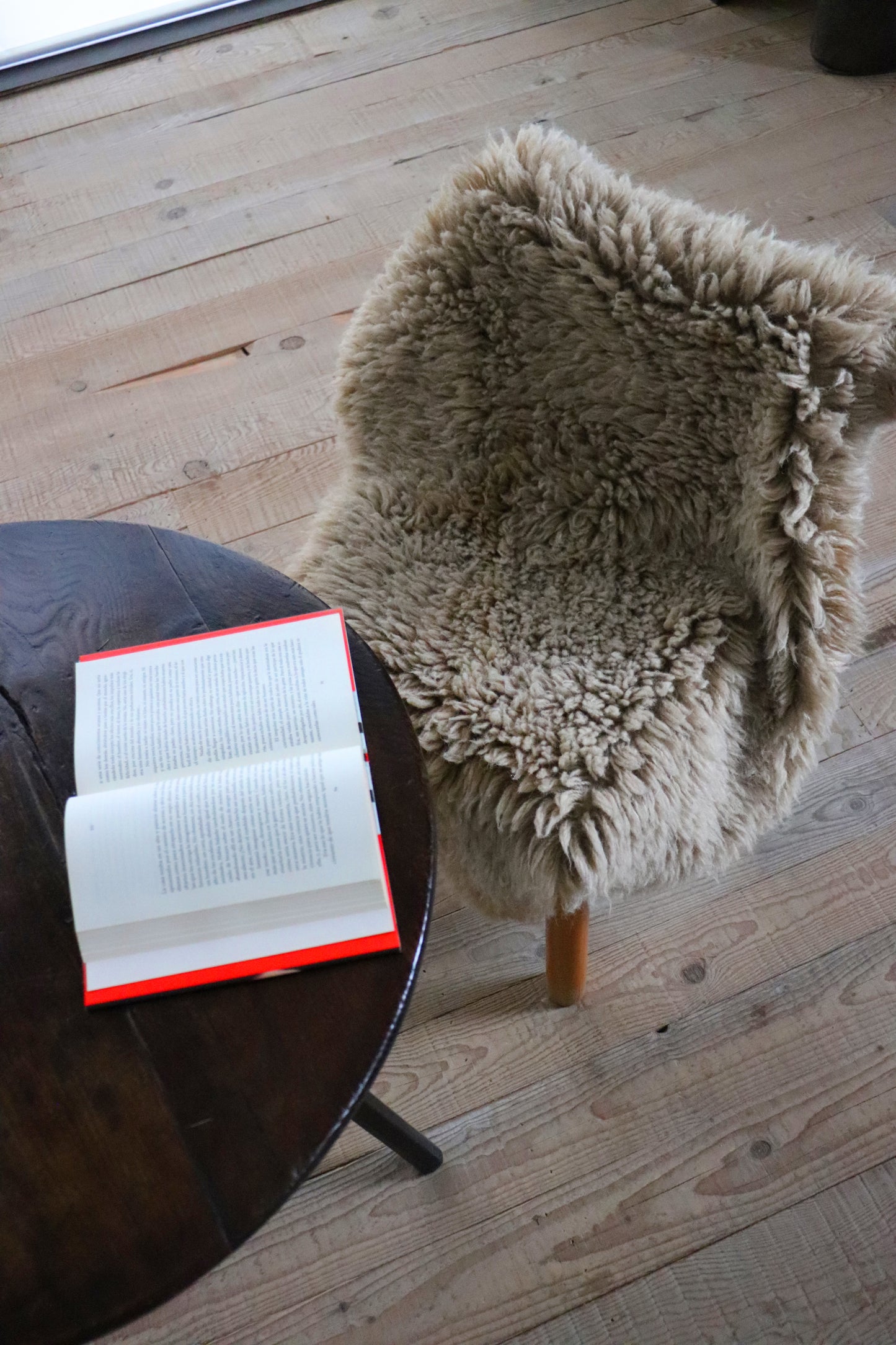 Woolly sheep rug- Grey