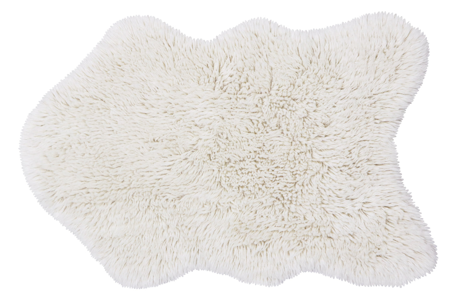 Woolly sheep rug- White