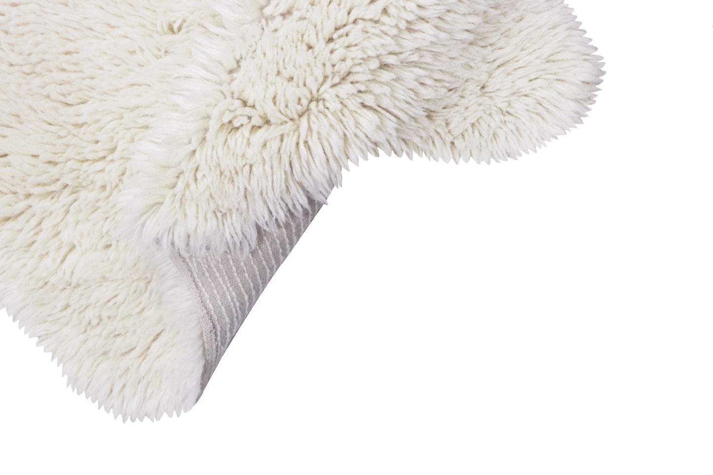 Woolly sheep rug- White
