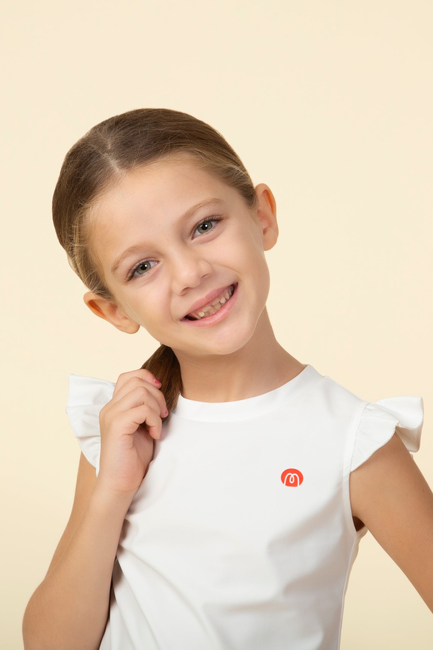 Butterfly sport top-White