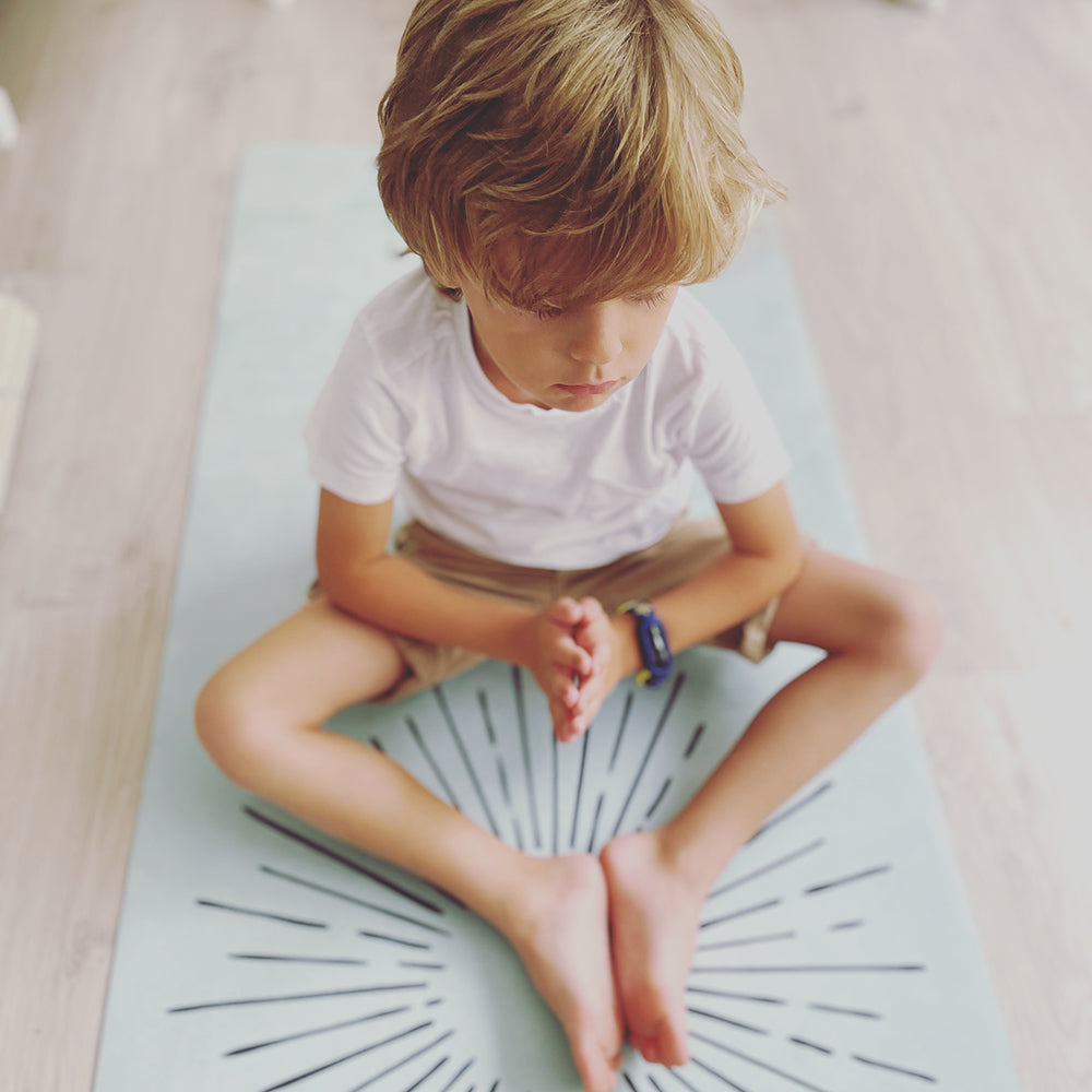 Kids yoga mat-Follow the sun