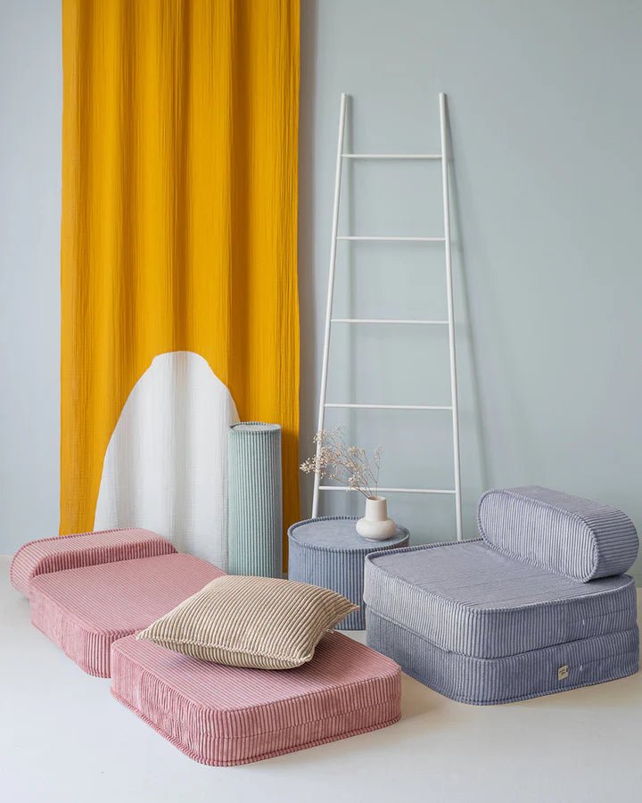 Wigiwama corduroy block cushion- Brown Sugar (Pre-order)