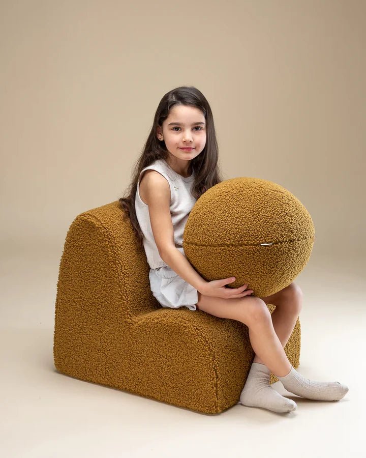 Wigiwama terry fabric cloud chair- Maple (Pre-order)
