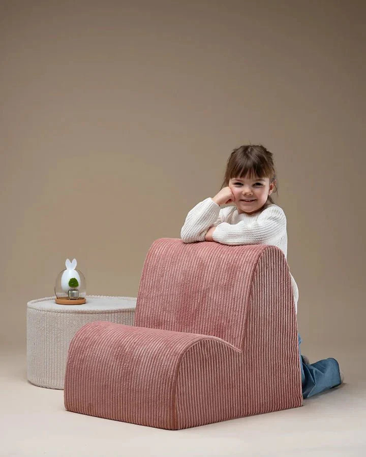 Wigiwama corduroy cloud chair- Pink Mousse (Pre-order)