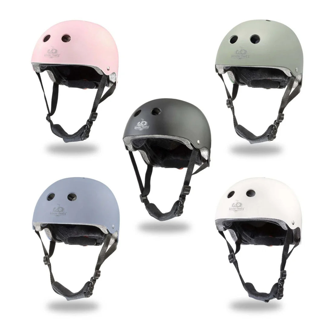 Adjustable kids bike helmet-Matte Slate Blue