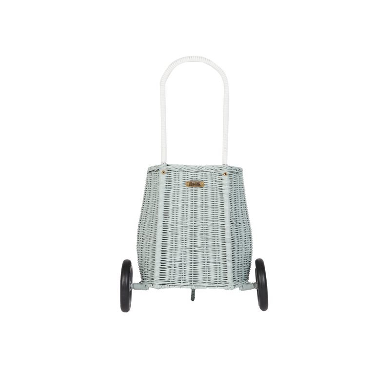 Olli Ella Luggy rattan wheeled basket