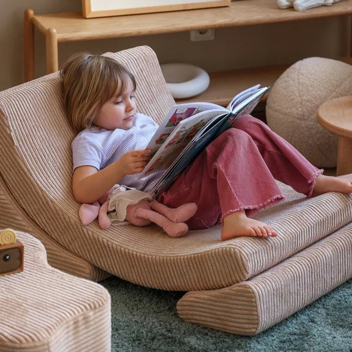 Wigiwama corduroy Moon chair- Brown Sugar (Pre-Order)