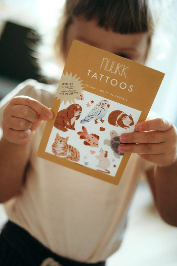 Pets - Kids organic vegan tattoos