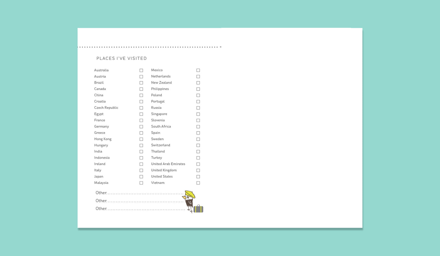 Simply for Flying kids flight logbook