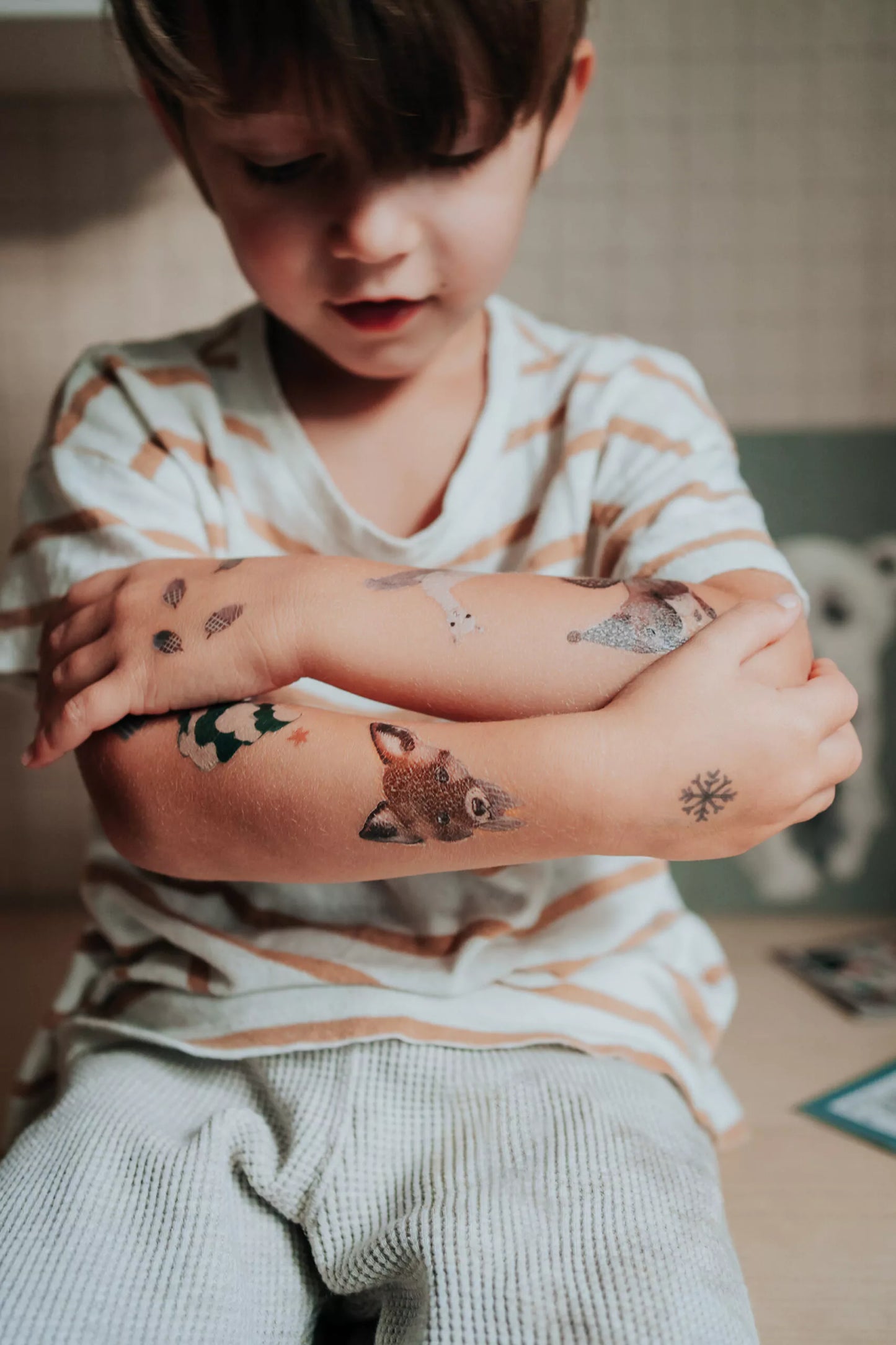 Fox & Squirrel - Kids organic vegan tattoos