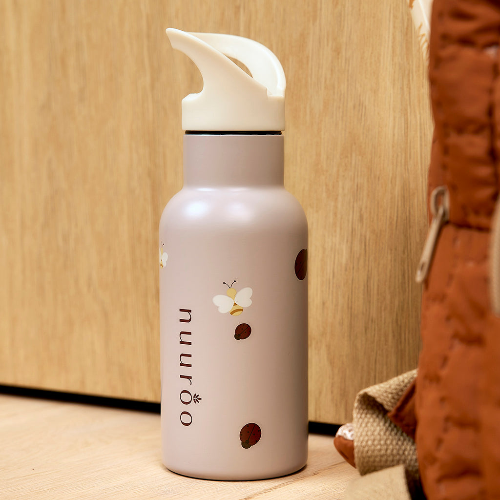 Bertil water bottle 350 ml - Sand flower Bee