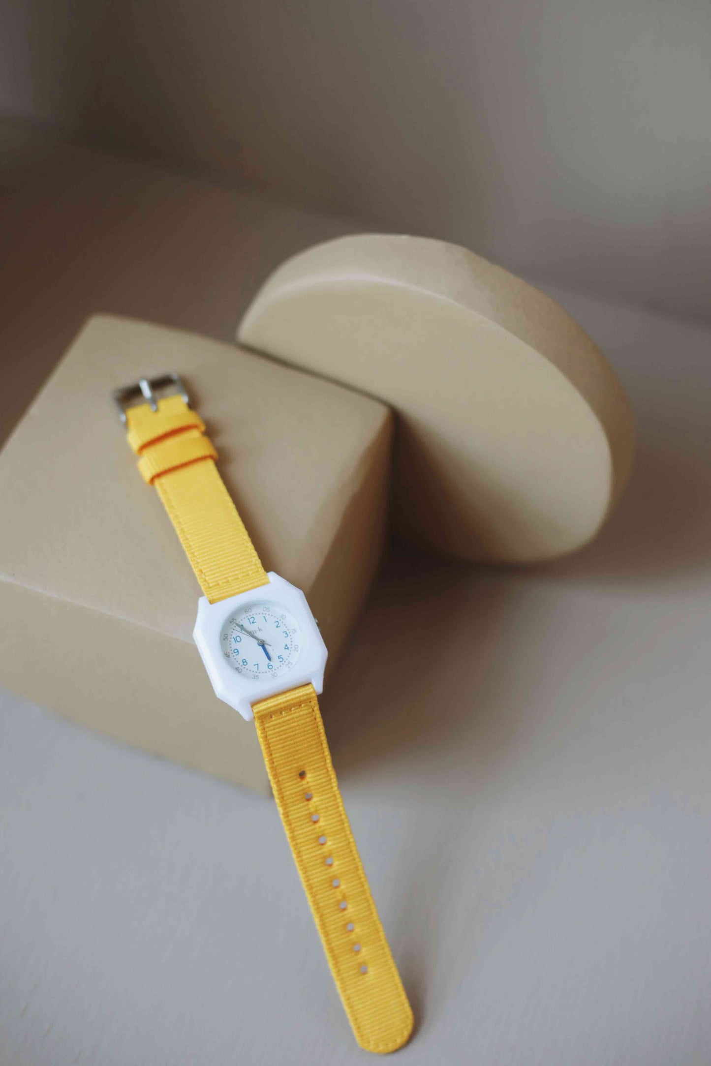 Mini Kyomo yellow eco-friendly kids watch- Honey