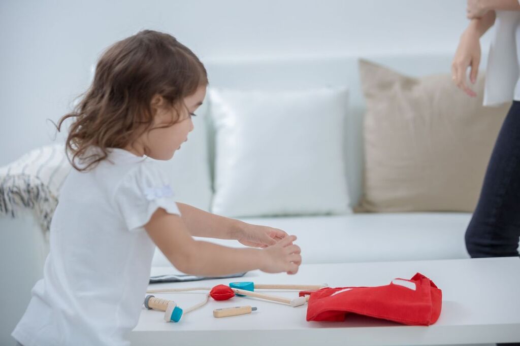 Kids wooden doctor set