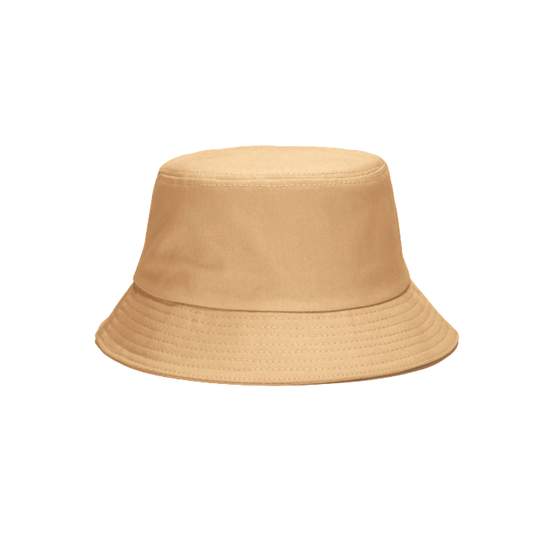 Kids organic cotton fisherman bucket hat - Beige