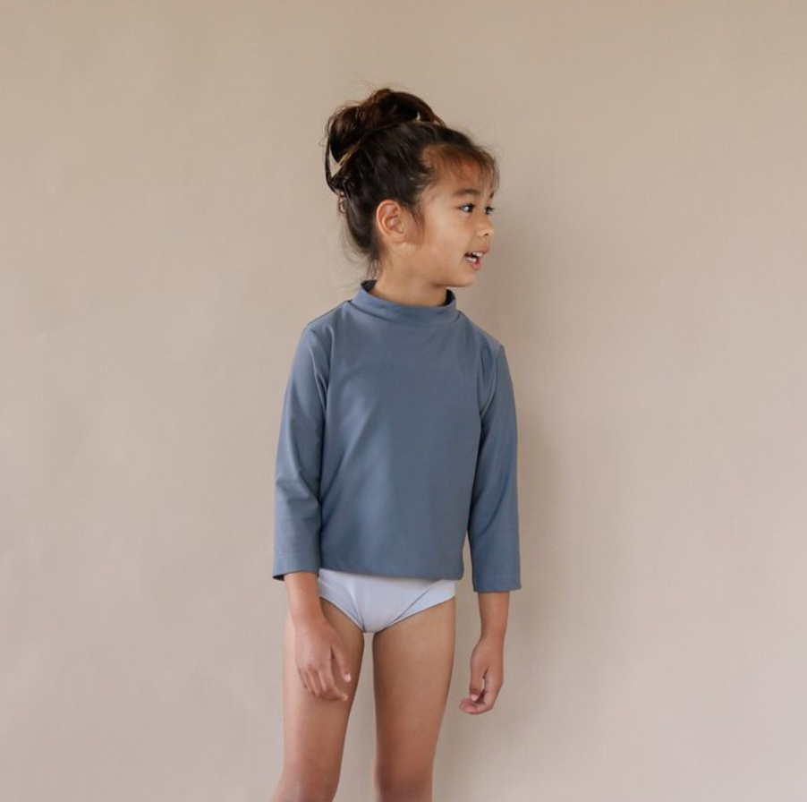 Nella kids rash vest - Mineral
