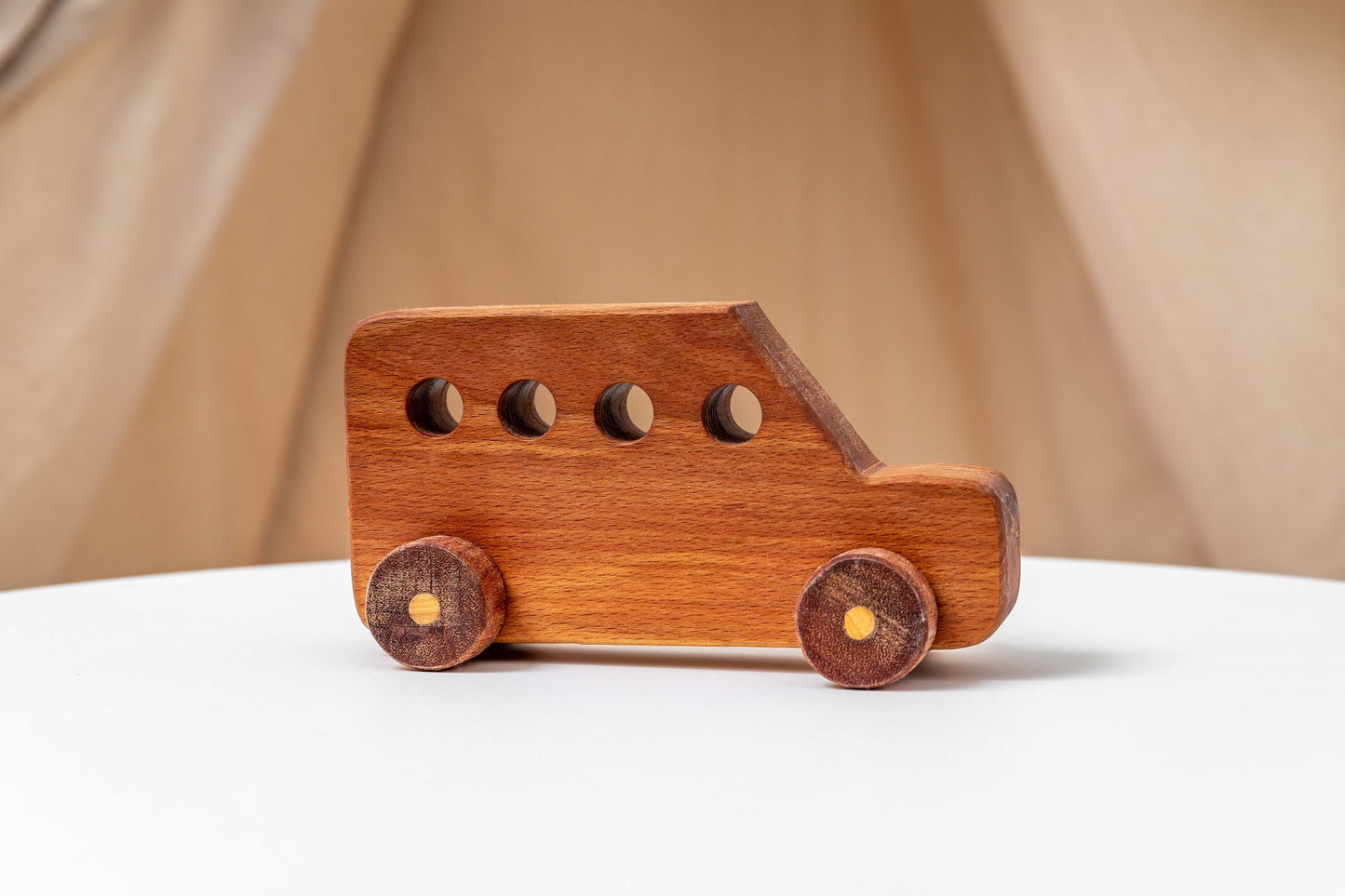 Wooden bus