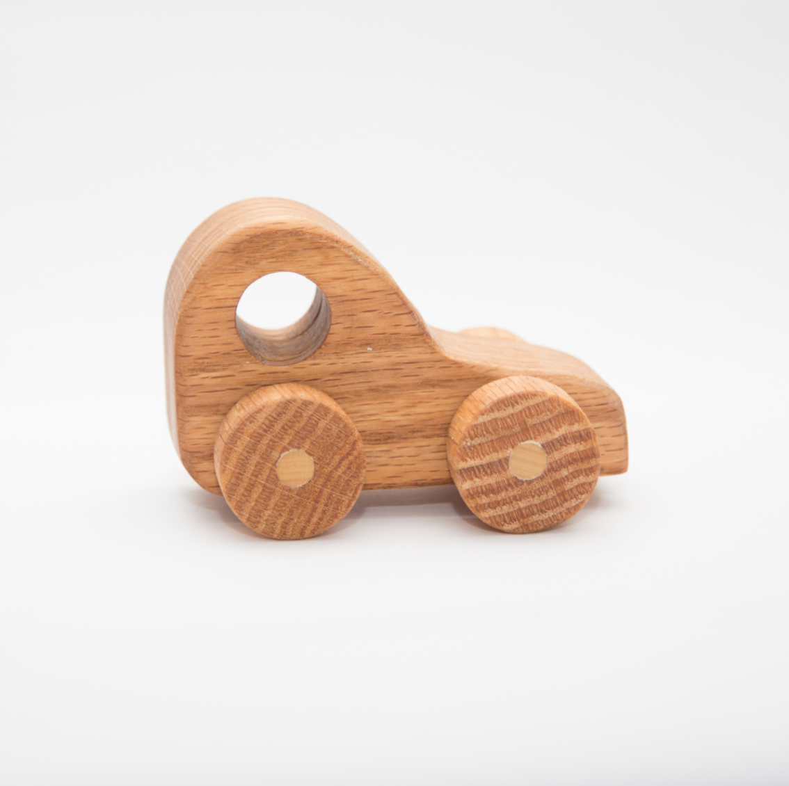 Flintstone wooden car