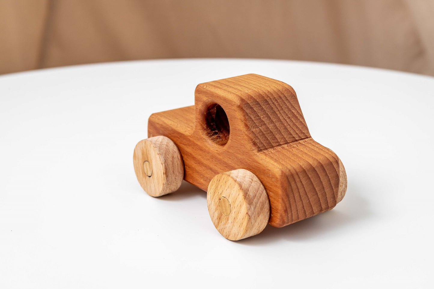 Wooden pick up truck
