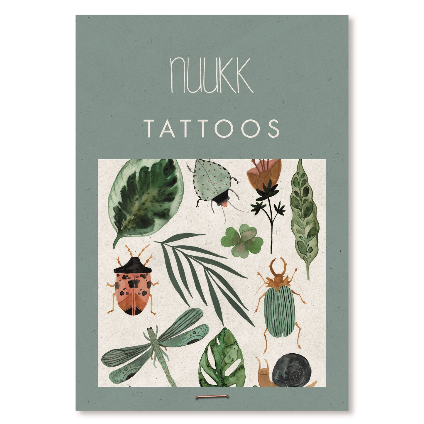 Greenery - Kids organic vegan tattoos