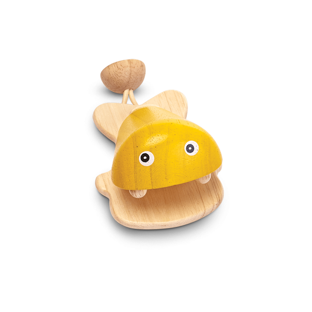 Wooden castanet - Fish