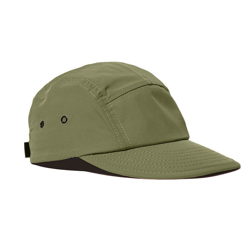 Kids recycled nylon camper cap - Green