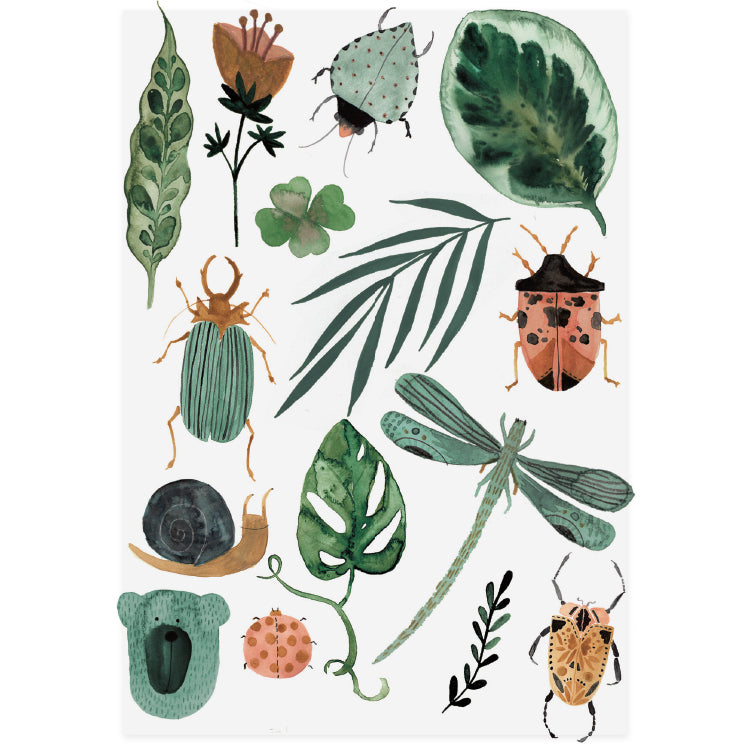 Greenery - Kids organic vegan tattoos