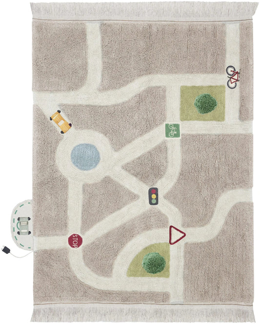 Washable play rug - Eco city