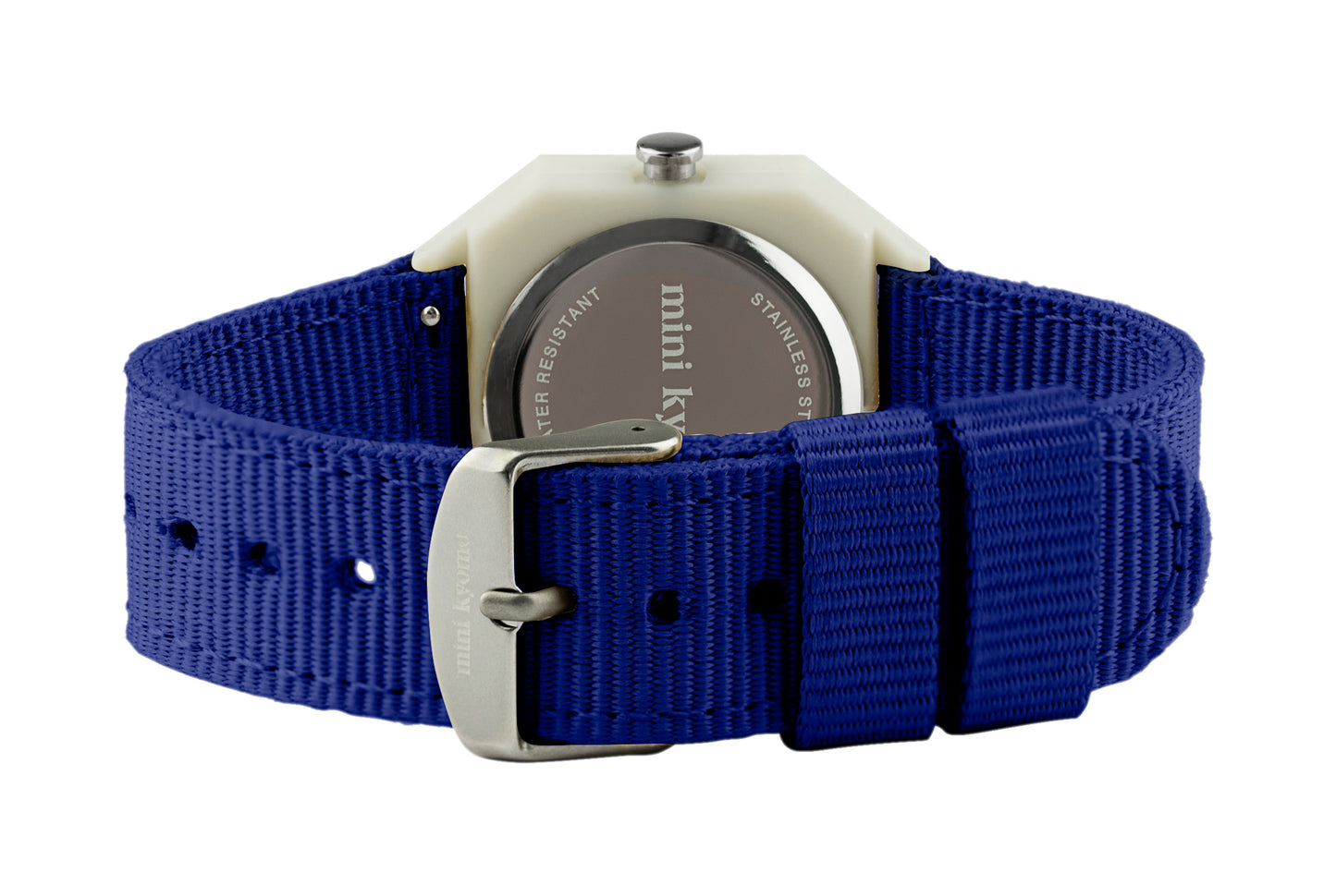 Mini Kyomo blue & white eco friendly kids watch - Deep sea
