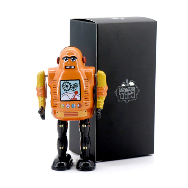Mechanic bot collectable tin robot