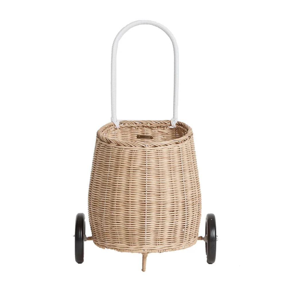 Olli Ella Luggy rattan wheeled basket