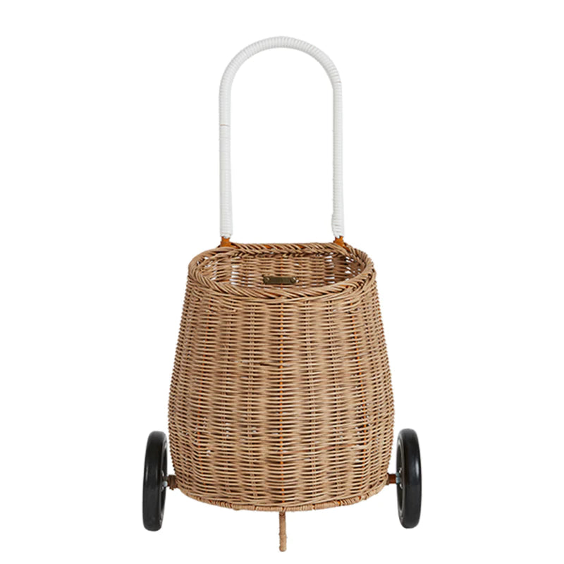 Olli Ella Luggy rattan wheeled basket