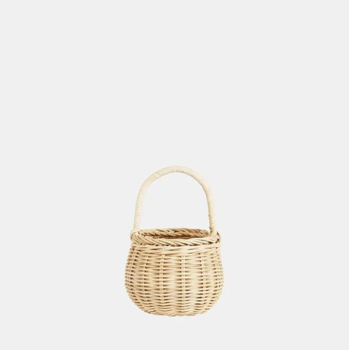 Rattan berry basket-Straw