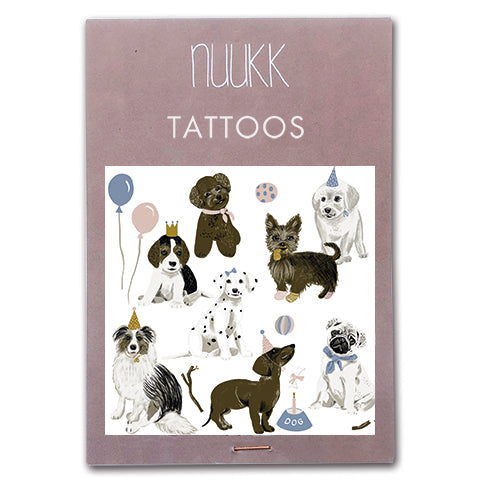 Dogs - Kids organic vegan tattoos