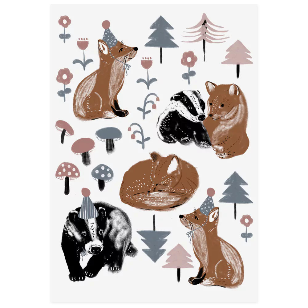 Fox & Badger - Kids organic vegan tattoos
