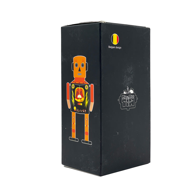 Vulcano bot collectable tin robot