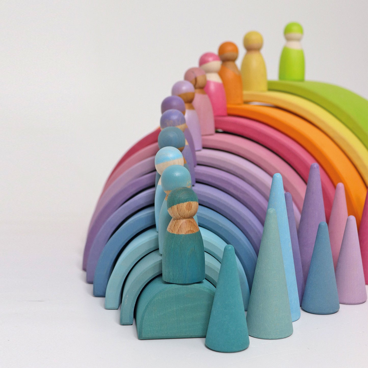 Grimm's rainbow wooden friends