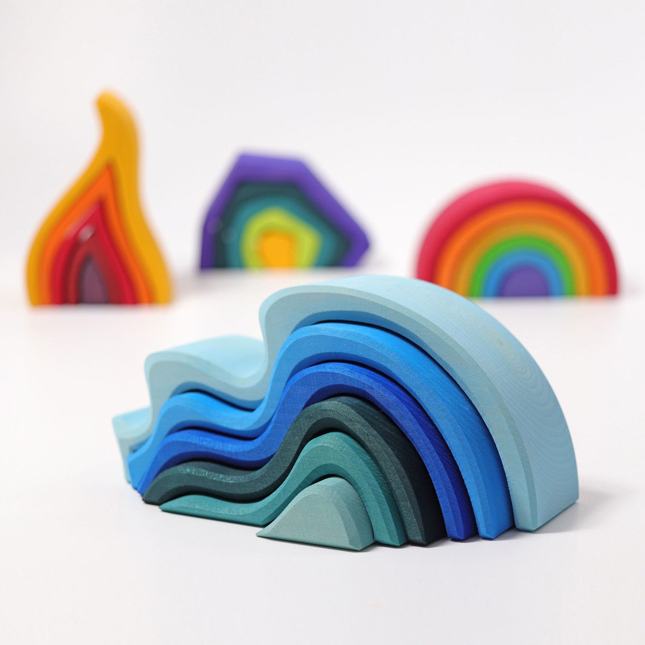 Grimm's wooden waterwaves set