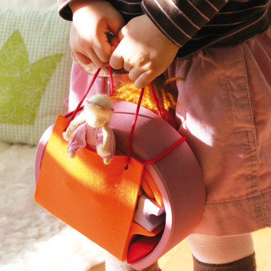 Grimm's pink orange mobile home